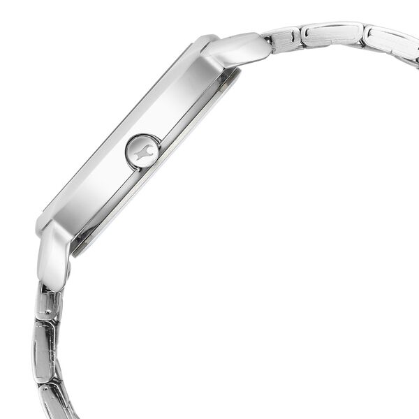 Fastrack Stunners Quartz Analog Blue Dial Metal Strap Watch for Girls - image number 3