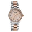 Sonata Poze Quartz Analog Rose Gold Dial Two Toned Colour Stainless Steel Strap Watch For Women - image number 1