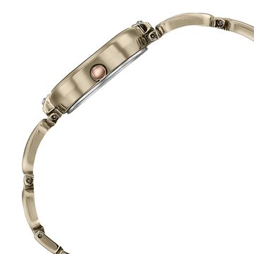 Sonata Colours of Earth Quartz Analog Brown Dial Metal Strap Watch For Women
