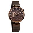 Fastrack Tick Tock Quartz Multifunction Brown Dial Stainless Steel Strap Watch For Girls - image number 1