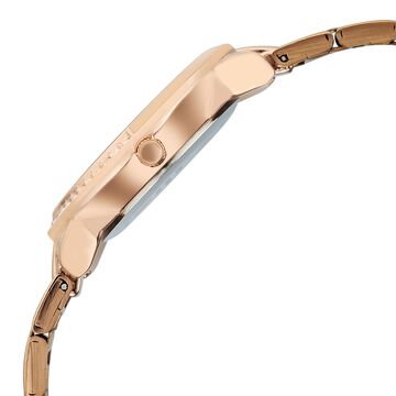 Vyb Eclipse By Fastrack Quartz Analog Rose Gold Dial Rose Gold Stainless Steel Strap Watch For Girls