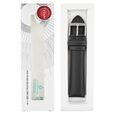 22 mm Black Genuine Leather Straps for Men - image number 5