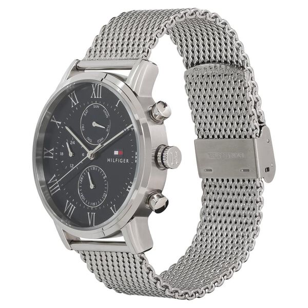 Tommy Hilfiger Quartz Multifunction Blue Dial Metal Strap Watch for Men - image number 1