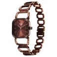 Titan Raga Ascend Quartz Analog Brown Dial With Brown Color Metal Strap Watch For Women - image number 2
