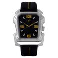Fastrack Quartz Analog Black Dial Leather Strap Watch for Guys - image number 0