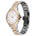 Xylys Genevieve Quartz Analog White Dial Two Tones Stainless Steel Strap Watch For Women - image number 2