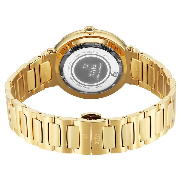 Xylys Quartz Analog with Date Green Dial Golden Stainless Steel Strap Watch For Men - image number 5
