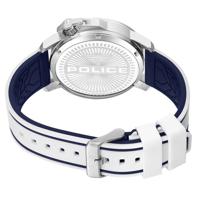 Police White Dial Quartz Multifunction Watch for Men - image number 4