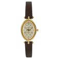 Titan Quartz Analog Brown Dial Leather Strap Watch for Women - image number 0