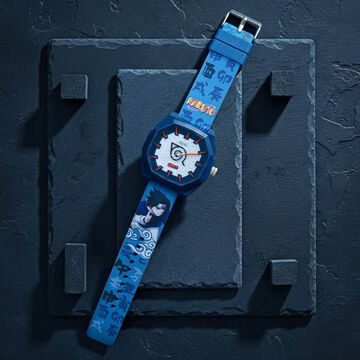Zoop Naruto Analogue Watch with Blue Case and Blue Multi Color Strap for Boys Girls Kids and Anime lovers, By Titan