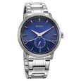 Titan Regalia Opulent Quartz Analog Blue Dial Silver Stainless Steel Strap Watch for Men - image number 1