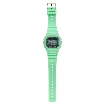 SF Digital Dial Green Polyurethane Strap Watch For Unisex
