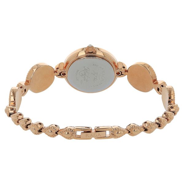 Titan Raga Moonlight Mother of Pearl Dial Quartz Analog Metal Strap Watch for Women - image number 3