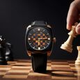 Titan Grandmaster X Gukesh Dommaraju Special Edition Tiger Eye and Black Agate Dial Premium Leather Strap Watch for Men - image number 0