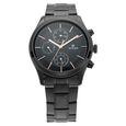 Titan Workwear Multifunction Black Round Dial Black Metal Strap Watch For Men - image number 0