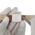 14 mm Brown Genuine Leather Strap for Women - image number 6