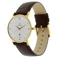 Titan Quartz Analog with Date White Dial Leather Strap Watch for Men - image number 1