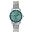 Fastrack Quartz Analog Silver Dial Leather Strap Watch for Girls