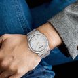 Titan Workwear White Dial Analog with Day and Date Stainless Steel Strap watch for Men - image number 4