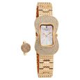 Titan Raga Glimmers Quartz Analog Pink Mother Of Pearl Dial Pink Leather Strap Watch For Women