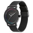 Coach Quartz Analog Black Round Dial Black Stainless Steel Strap Watch For Women - image number 1