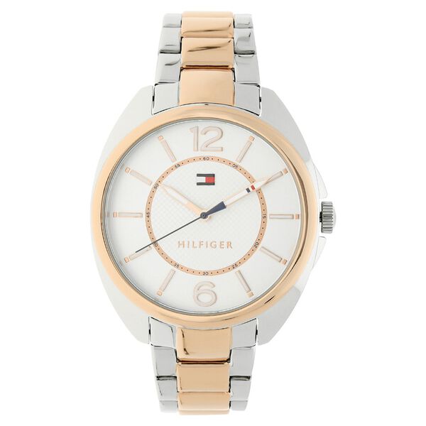 Tommy Hilfiger Quartz Analog Silver Dial Stainless Steel Strap Watch for Women - image number 0