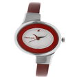 Fastrack Economy Quartz Analog White Dial Leather Strap Watch for Girls - image number 0