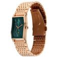 Fastrack Oceanyx 2.0 Analog Watch for Women with Dark Green Dial & Rose Gold Metal Strap - image number 2