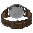 Titan Quartz Analog Black Dial Leather Strap Watch for Men - image number 3