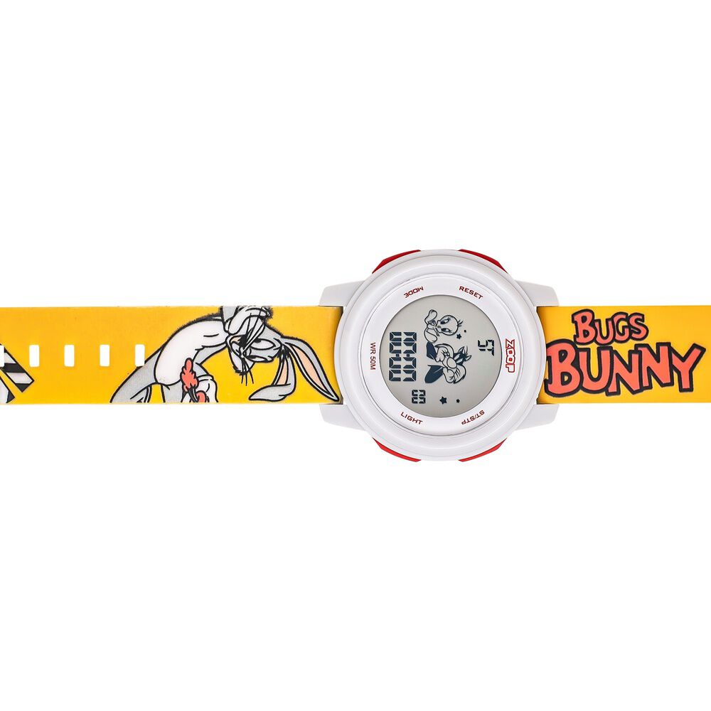 Buy Online Zoop Looney Tunes Digital Watch with Silver Case and