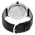 Fastrack Fundamentals Quartz Analog Black Dial Leather Strap Watch for Guys - image number 4