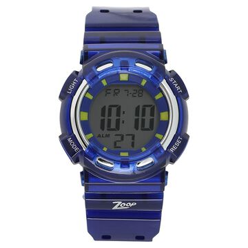 Zoop Digital Watch with Digital Dial & Blue Strap for Boys Kids, from House of Titan