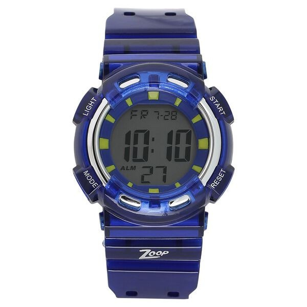 Zoop By Titan Digital Dial PU Strap Watch for Kids - image number 0