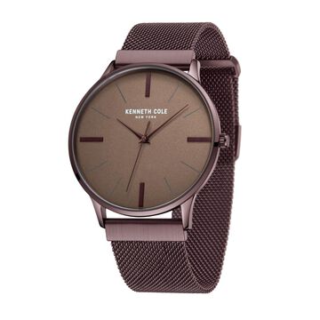 Kenneth Cole Analog Brown Dial Watch for Men