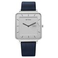 Titan Edge Quad Quartz Analog White Dial With Rose Gold Stainless Steel Strap Watch For Men