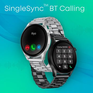 Fastrack Radiant FX4 Premium Metal Smartwatch with 3.8 cm EdgeX AMOLED Display, Functional Crown
