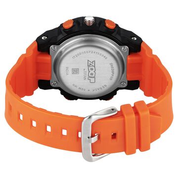 Zoop Pop Upgrages Quartz Analog Digital Black Dial Plastic Strap Watch For Kids