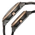 Titan Royal Bandhan Quartz Analog with Day and Date Black Dial Two Toned Strap Watch For Couple - image number 3
