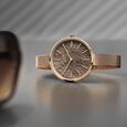 Sonata Poze Quartz Analog Multicoloured Dial Mesh Strap Watch for Women
