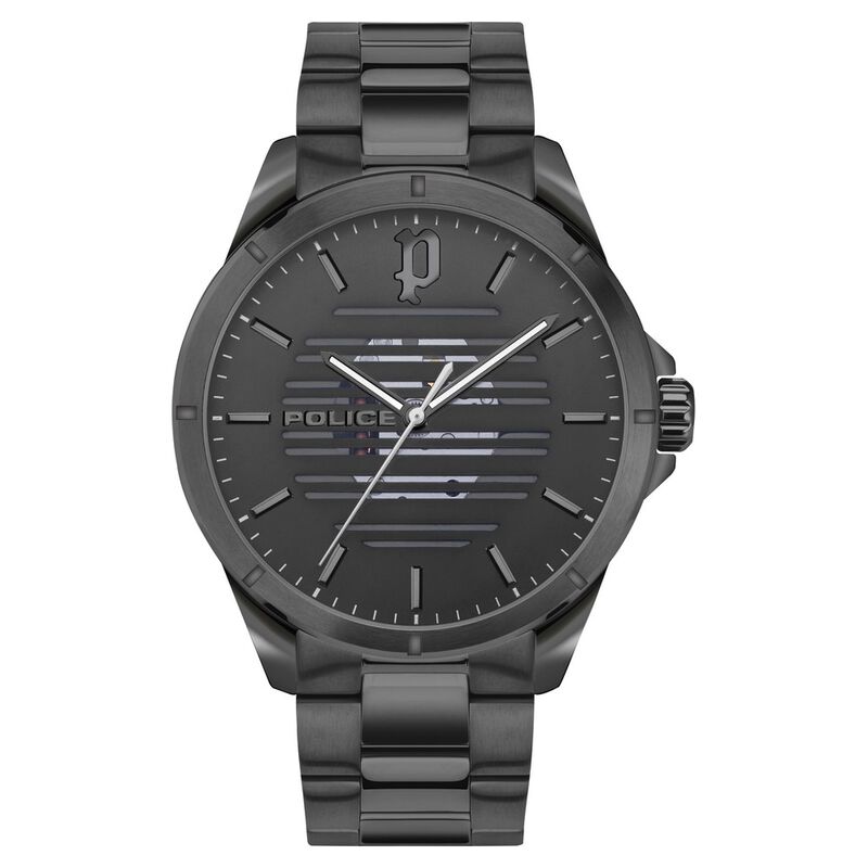 Police Grey Dial Grey Strap Analog Watch for Men - image number 0