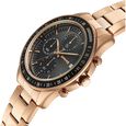 Sonata Chronos Quartz Analog with Date Black Dial Rose Gold Colour Stainless Steel Strap Watch For Men - image number 4