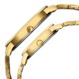 Titan Bandhan Eternal Pair Analog with Date and Green Dial Yellow Gold Stainless Steel Strap Watch for Couples - image number 3
