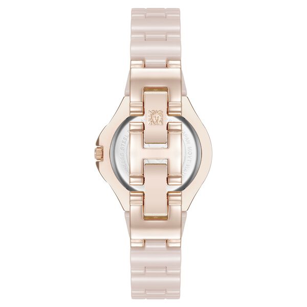 Anne Klein Quartz Analog Mother Of Pearl Dial Ceramic Strap Watch For Women - image number 2