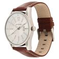 Titan Silver Dial Analog with Date Leather Strap watch for Men - image number 2