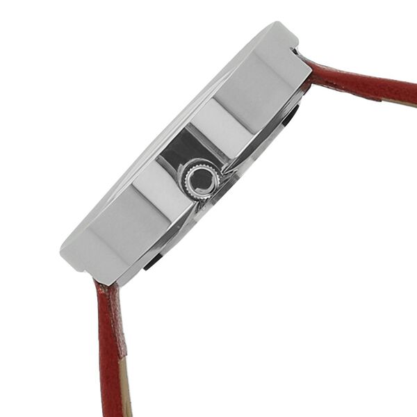 Titan Quartz Analog Silver Dial Leather Strap Watch for Women - image number 2