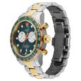 Xylys Aurelius Quartz Chronograph Green Dial Two Tones Stainless Steel Strap Watch For Men - image number 2