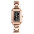 Sonata Poze Quartz Analog Black Mother Of Pearl Dial Rose Gold Colour Stainless Steel Strap Watch For Women - image number 2