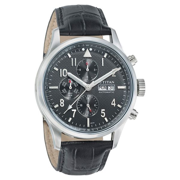 Titan Automatic Grey Dial Watch for Men - image number 0