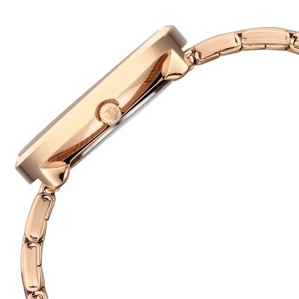 Titan Neo Quartz Analog Pink Dial Rose Gold Metal Strap Watch For Women - image number 4