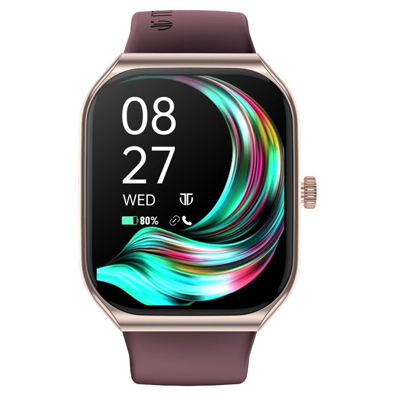 Titan Smart Watch with 1.96 Inch AMOLED Display | 410 x 502 Pixel Resolution | AI Voice Assistant | Multiple Menu Styles - image number 0